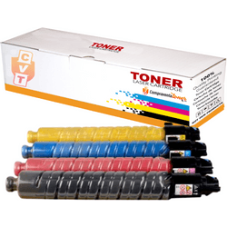 Pack Compatible 4x Toner Ricoh Aficio MP-C306 / MP-C307 / MP-C406 / MP-C407