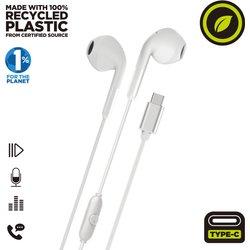 Auriculares muvit tipo c blanco