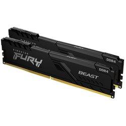 DDR4 KINGSTON 2X8GB 3600 FURY BEAST NEGRO