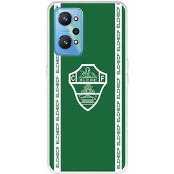 Funda Para Realme Gt Neo 2 Del Elche Cf Escudo Fondo Verde - Licencia Oficial Elche Cf