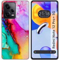 Funda Silicona Xiaomi Redmi Note 12 Pro+ Plus 5G Mármol 15