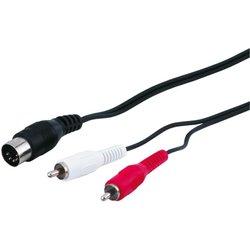 Cable de Audio GOOBAY (1.5 m - Negro)