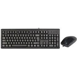 Teclado y Ratón A4 Tech KM-720620D Negro Inglés QWERTY Qwerty US