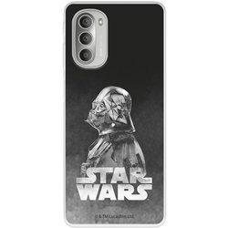 Funda para Motorola Moto G51 5G Oficial de Star Wars Darth Vader Fondo negro - Star Wars