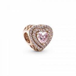 Charm Pandora Corazón Nivelado Brillante 789218C01