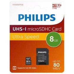 Philips FM08MP45B/00 memoria flash 8 GB MicroSDHC UHS-I Clase 10