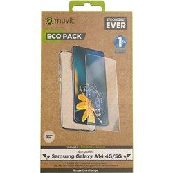 Carcasa para Samsung Galaxy A14 4G MUVIT FOR CHANG Transparente