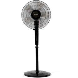 Ventilador De Pie Negro Fan-165rng