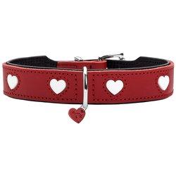 Collar para Perro Hunter Love S/M 35-40 cm Rojo/Blanco