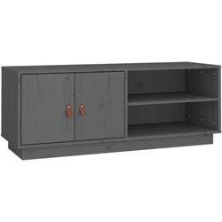 Mueble De Tv VIDAXL Gris Madera (105x34x40 cm )