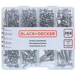 Kit de tornillos Black & Decker Torx 265 Piezas