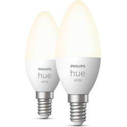 Bombilla Philips HUE White Vela E14 Pack Doble Wifi & BT