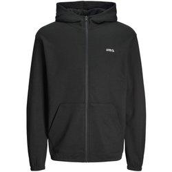 Jack & Jones Jcobasic Zip Hood Sweat Black