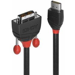 Cable HDMI a DVI LINDY 36270 Negro 1 m