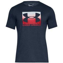 Camiseta UNDER ARMOUR Algodón Hombre (XL - Azul)