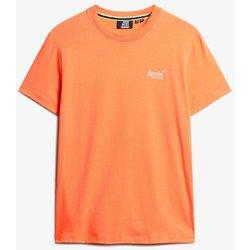 Camiseta de Hombre SUPERDRY Algodón Naranja (M)