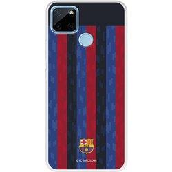 Funda para Realme C21Y del FC Barcelona Fondo Rayas Verticales  - Licencia Oficial FC Barcelona