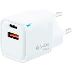 CoolBox - Cargador USB 20W con tecnología GaN