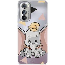 Funda para Motorola edge 30 Oficial de Disney Dumbo Silueta Transparente - Dumbo