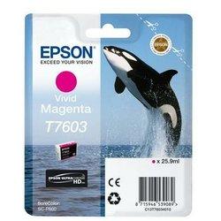 Epson Cartucho Original T7603 Magenta Vivo