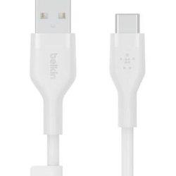 Cable cargador usb belkin blanco