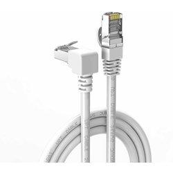 Cable de Red CAT 5e 1x 90 angular, U / UTP – PVC 3 metros Blanco - GOOBAY