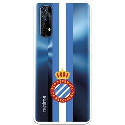 Funda para Realme 7 del RCD Espanyol Escudo Albiceleste Escudo Albiceleste - Licencia Oficial RCD Espanyol