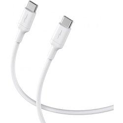 Cable para Apple MacBook Air (M1, 2020) LEKUS Tipo C 60W 3.0A Blanco