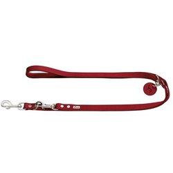 Correa para Perro HUNTER Rojo 2 m Ajustable Cuero