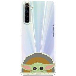 Funda para Realme 6 Oficial de Star Wars Baby Yoda Sonrisas - The Mandalorian