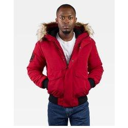 Chaqueta para Hombre SUPERDRY (XL - Poliéster - Rojo)