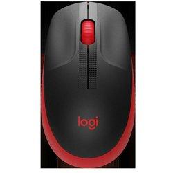 raton logitech inalambrico m190 rojo