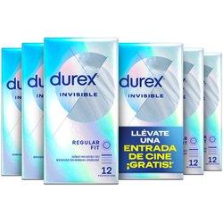 Durex - Condones para hombre Durex. Pack de 72 Preservativos para sexo seguro. Natural, Sensitivo Suave, Invisible, Contacto Total, Real Feel, Mutual Climax, Placer Prolongado, Dame Placer, Saboreame, Intense, Natural XL y Invisible Extra Lubricado