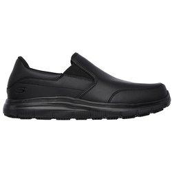 Skechers 77071EC_BLK Mocasines para hombre negros en sintético 82487