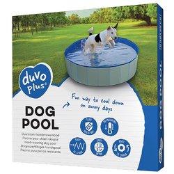 Piscina para Perros DUVO (Azul - 80x30cm - PVC)