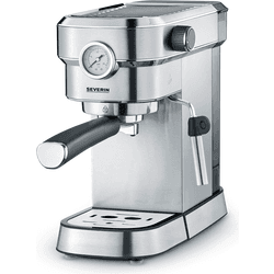 Cafetera Espresso Severin KA 5995 - Profesional con Espumador de Leche - Acero Inoxidable - Set Barrista Incluido