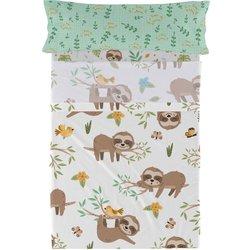 Happy sloth juego de sabana cama 105 (180x270 cm)