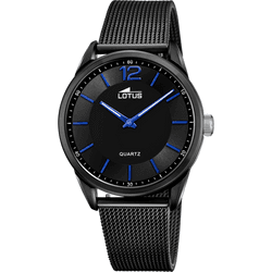 Reloj Lotus Minimalist 18736/2 hombre acero negro