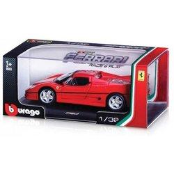 Bburago 15646100 BB - Maqueta de Ferrari (escala 1:32), color rojo