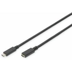 Cable USB-C Digitus AK-300210-015-S Negro 1,5 m