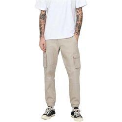 Pantalones de Hombre ONLY SONS Largo Beige (3432)