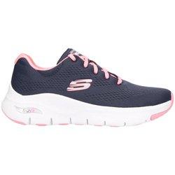 Zapatillas Skechers Arch Fit Big Appeal Mujer Azul