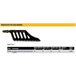 Hoja de Sierra de Calar DEWALT DT2074-QZ