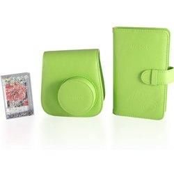 FUJI KIT INSTAX FUNDA+ALBUM + MARCO LIME GREEN