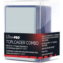 Toploader Combo Deckbox 3″x 4″ – Caja – Sleeves y Toploaders Ultra Pro Cartas Coleccionables