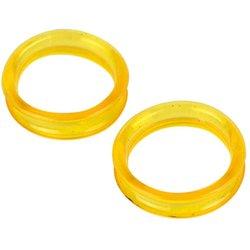 Ibañez Protectores de Goma de Colores Surtidos para Tijeras 22 Mm Amarillo - Set de 2 Anillos