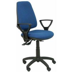 Silla Elche S bali azul marino brazos fijos