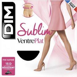 Dim Panty transparente Sublim 15 deniers vientre plano