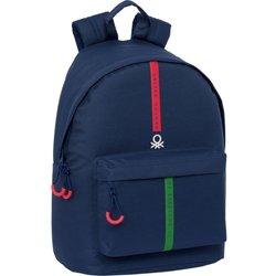 Mochila para Portátil BENETTON Italy (Azul marino)