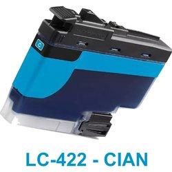 Cartucho De Tinta Compatible Brother Lc422 Xl Azul